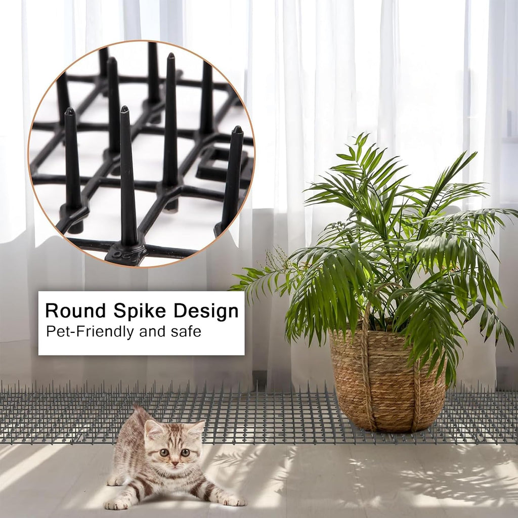 Perfect Laser scat mat with included garden staples