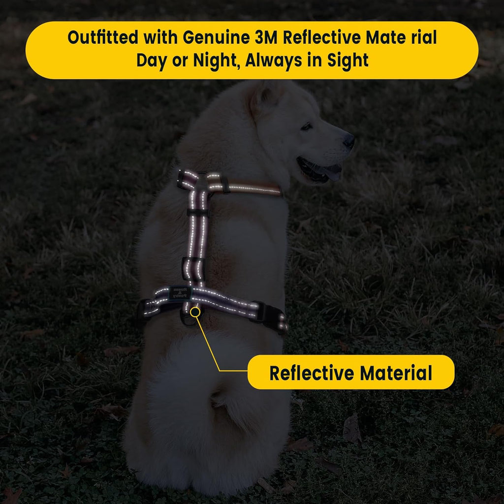 Roses&Poetry mistyrose gradient dog harness side profile