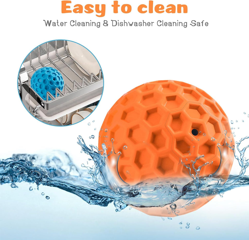 Hippih dog toy showing dental groove feature