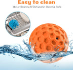 Hippih dog toy showing dental groove feature