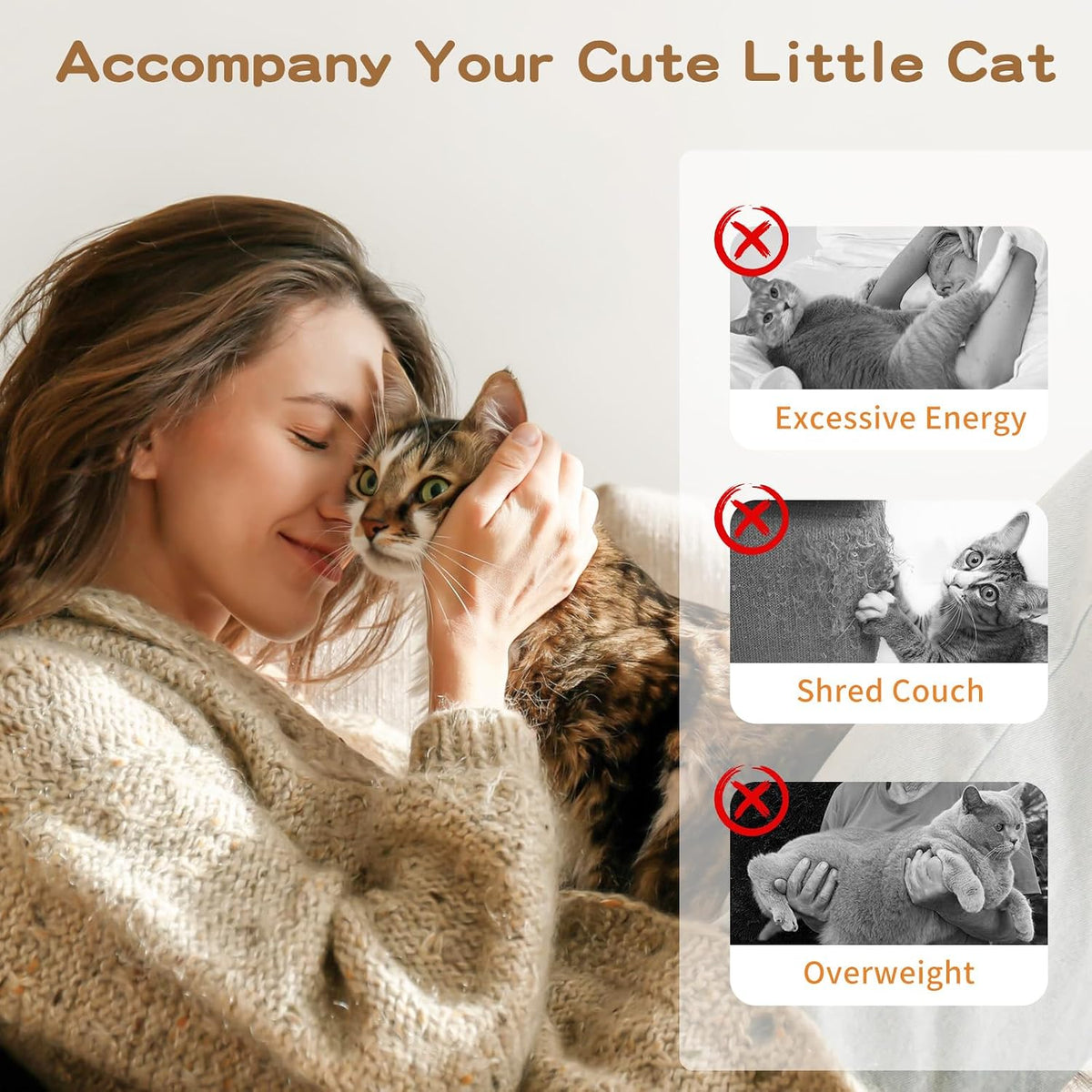 Flexible steel wire cat catcher toy handle