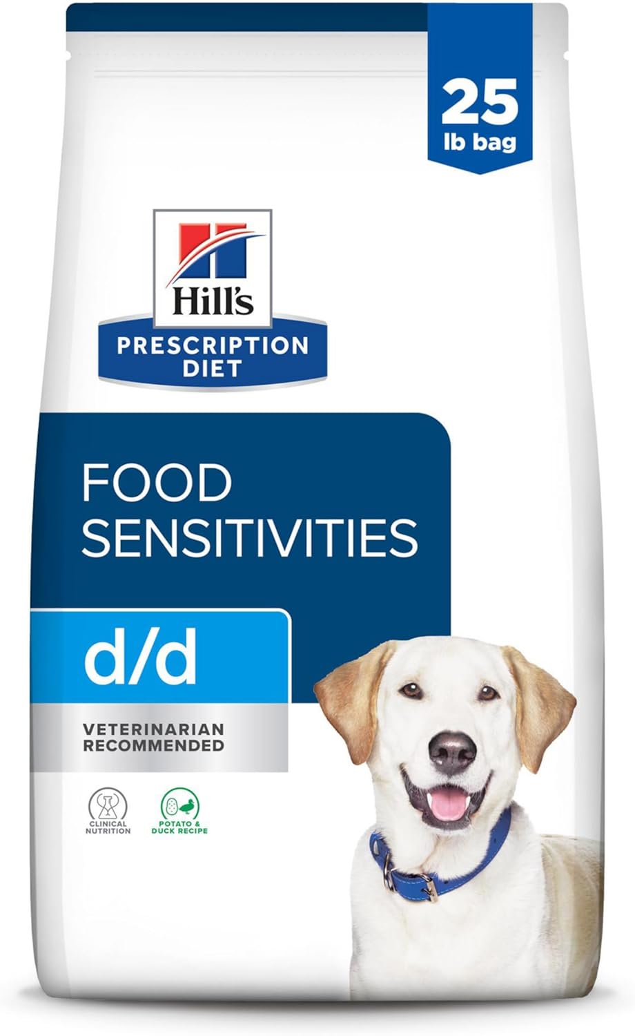 Hill's Prescription Diet d/d Food Sensitivities Dry Dog Food, Potato & Venison, 25 lb. Bag - Image 13