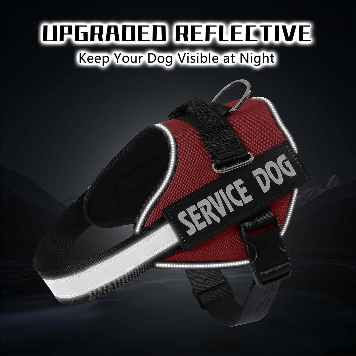 Mumupet dog harness breathable mesh padding interior view