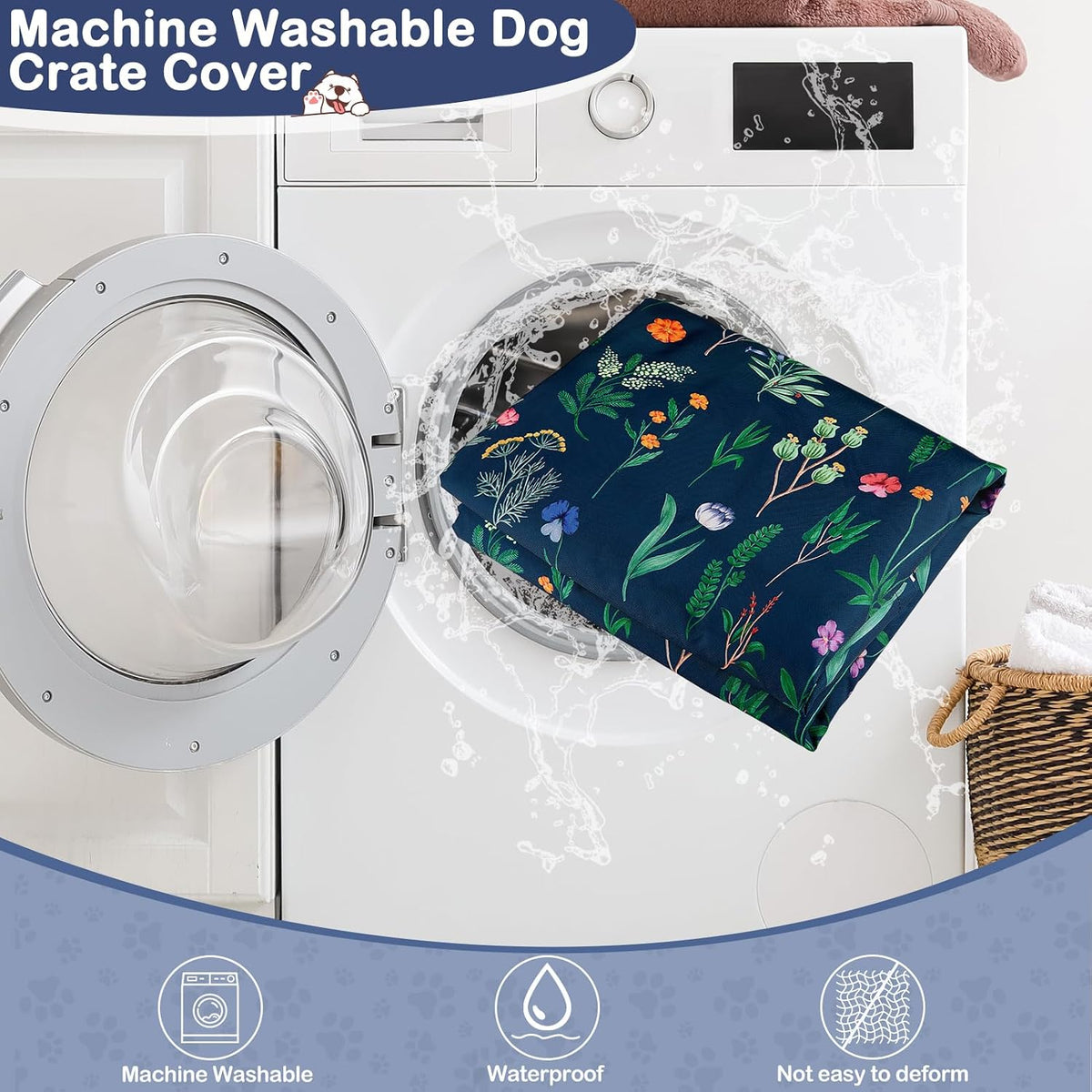 Bienbee premium indoor outdoor dog cage protection cover side doors