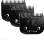 6pcs Dog Grooming Replacement Blades Compatible with Andis/Oster A5/Wahl KM-10 Series Dog Clippers,Detachable Clipper Replacement Blade,Black (6PCS Black-#10+30+3FC+4FC+5FC+7FC) - Image 11