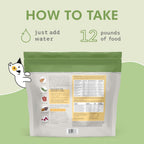 Authentic USA imported Bark and Whiskers chicken and veggie meal mix