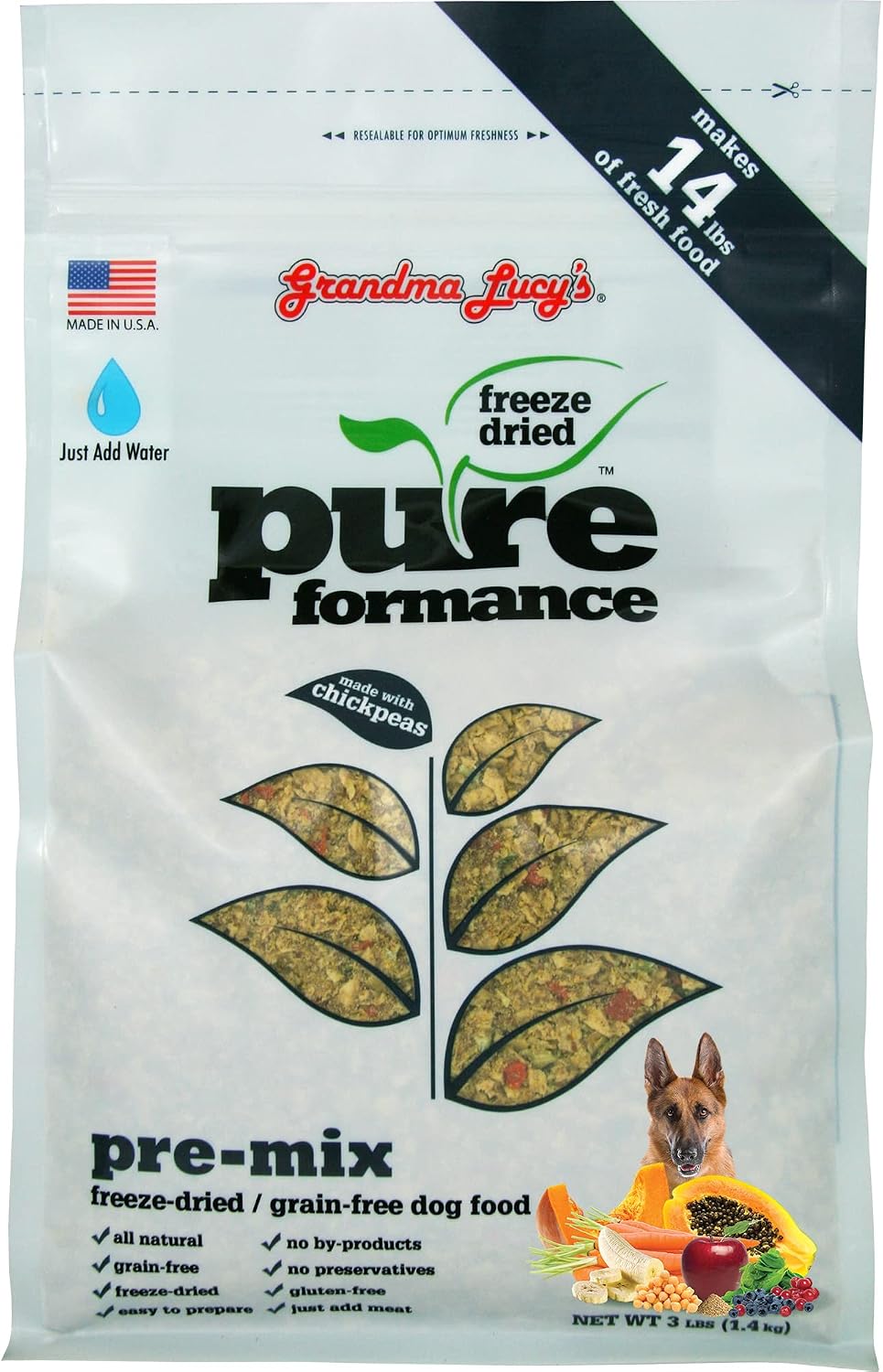 GRANDMA LUCY'S 844212 Pureformance Grain Free Chicken Food for Dogs, 10-Pound - Image 14