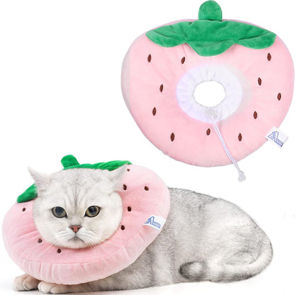 ANWA adjustable pet soft recovery cone medium size packaging view.