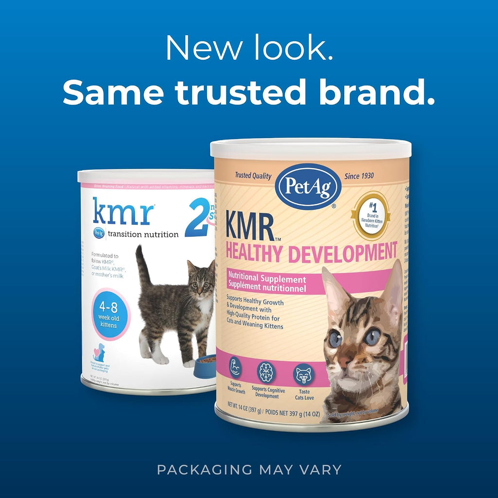 Close up of PetAg KMR nutritional supplement powder texture