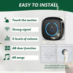 Dog Door Bell for Potty Training, Smart Wireless Doggie Doorbell to Go Outside, 1000 Feet Long Range with IP65 Waterproof Super-Light Touch Button, 60 Melodies & Adjustable Volume (2 Button) - Image 6