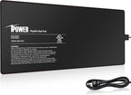 iPower Reptile Heat Pad 4X7 Inch 4W Heating Mat with Digital Thermometer for Turtle, Lizard, Frog, Snake, Reptile, and Other Small Animals - Image 12