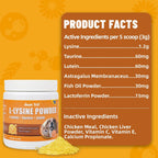 Taurine and lutein enhanced cat immunity supplement powder details