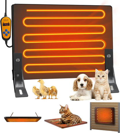 Mymulike pet heating pad and coop heater front view