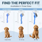 We Love Doodles dog pin detangler premium recycled wood packaging view