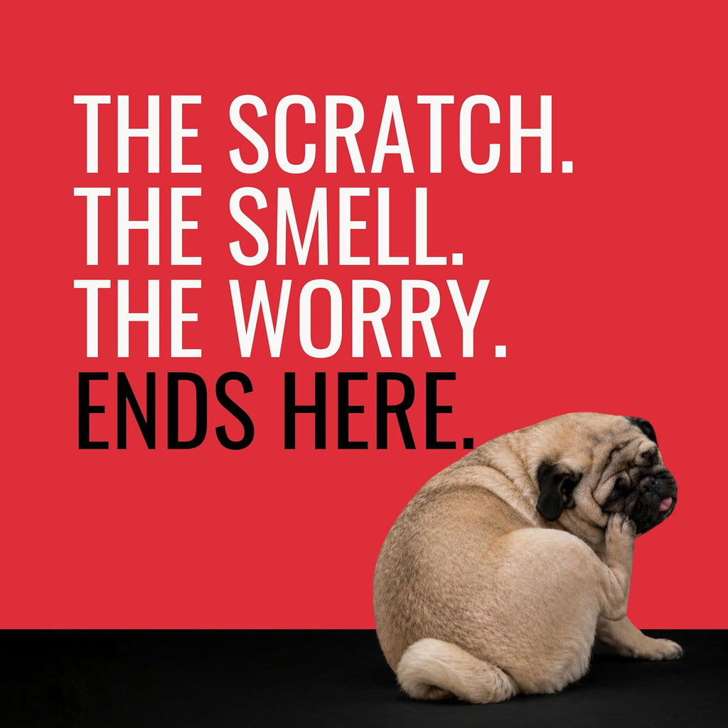 Noveha antiseptic pet wipes package detailing facial and finger fold cleansing application.