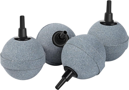 Aquaneat pond air stones two inch four pack front view premium aquarium aerator