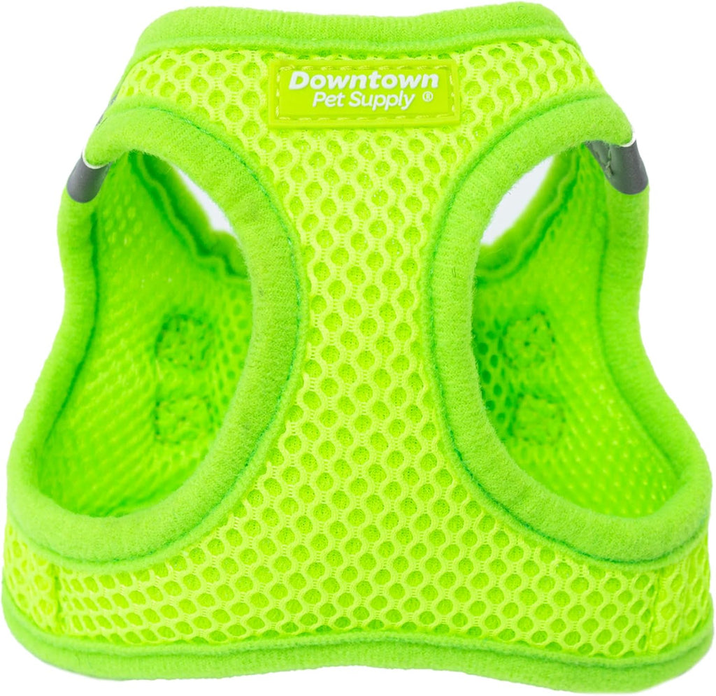 Downtown Pet Supply Step-in Dog Harness - No Pull, Adjustable Padded Mesh with Reflective Trim, Secure Buckle Strap - Comfortable & Breathable Small Dog Harness, Small, Baby Pink - Image 11