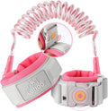 Lehoo Castle Upgraded Anti Lost Wrist Link Pink Front View