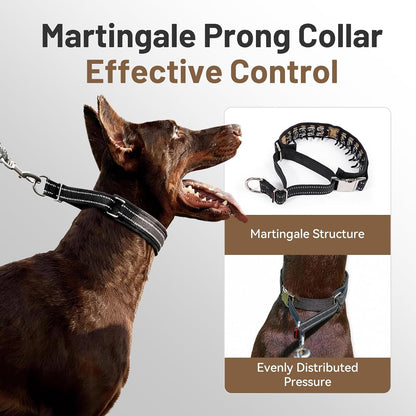 Pudiwind adjustable hidden prong collar twelve to sixteen inches
