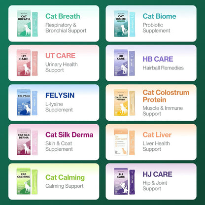 Doctor By FELYSIN L-Lysine for Cats Lickable Immune Support Supplement Allergy Relief, Sneezing, Runny Nose, Cold, Watery Eyes Respiratory Health with Beta-Glucan & Taurine - 30 Individually Packaged - Image 11