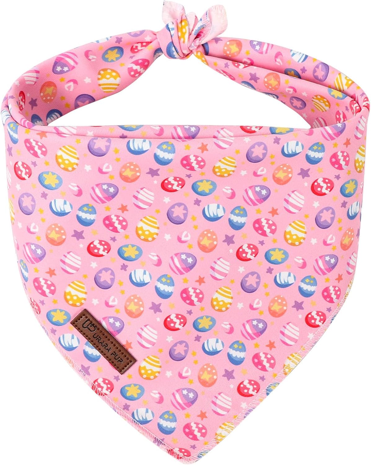 Up Urara Pup soft cotton pet bandana for photo sessions