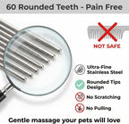 Natural lick safe soothing tear stain balm tin showing packaging details for sensitive pets
