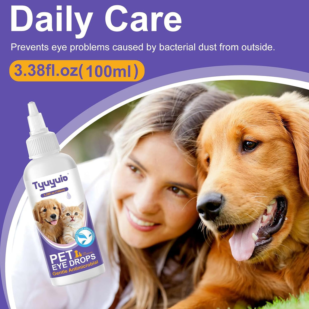 USA imported Tyuyuio pet eye wash for itching and irritation