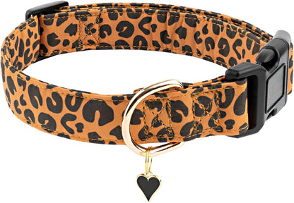 Faygarsle Cotton Designer Dogs Collar Cute Flower Dog Collars for Girl Female Small Medium Large Dogs with Flower Charms S - Image 12