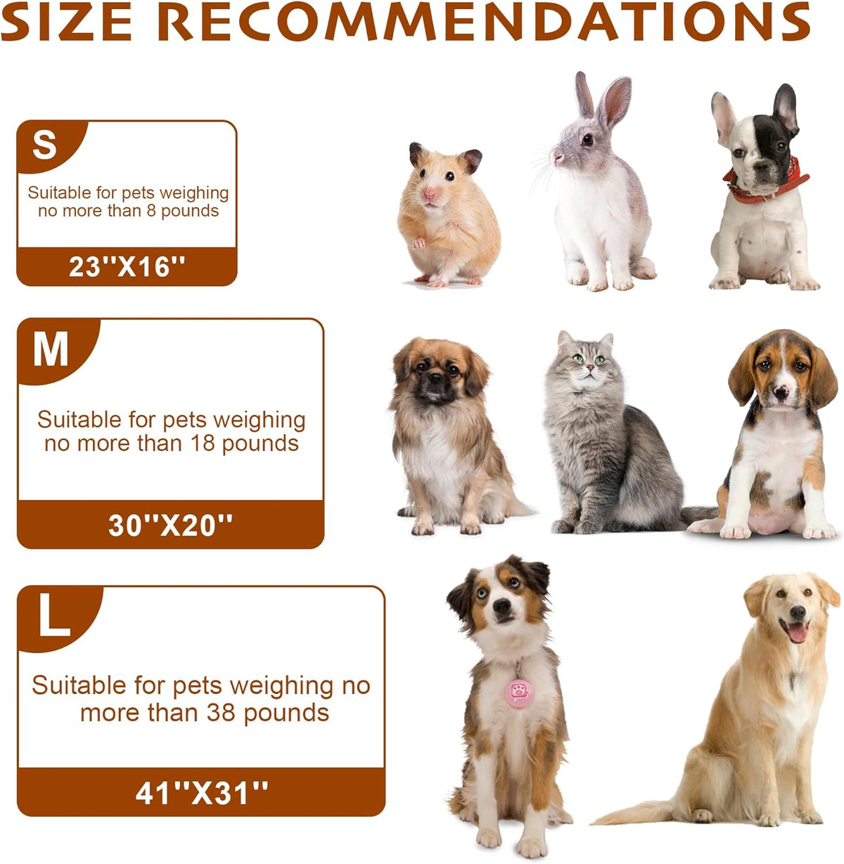 Close up view of the premium white pink and brown paw print patterns on the pet blanket.