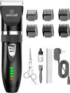oneisall Quiet Cat Clippers for Matted & Long Hair, 2-Speed Cordless Pet Shaver Grooming Kit for Cats, Small Dogs & Animals (Blue) - Image 10