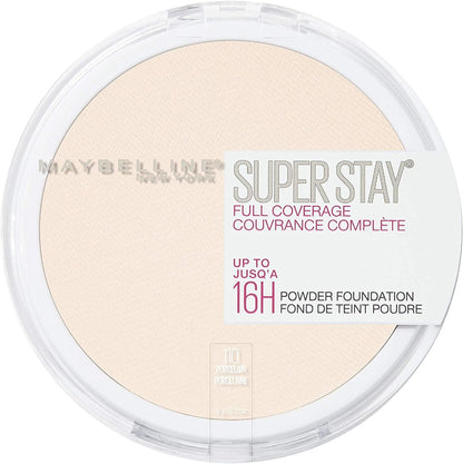 Maybelline Super Stay Full Coverage Powder Foundation Makeup, Up to 16 Hour Wear, Soft, Creamy Matte Foundation, Golden, 1 Count - Image 11