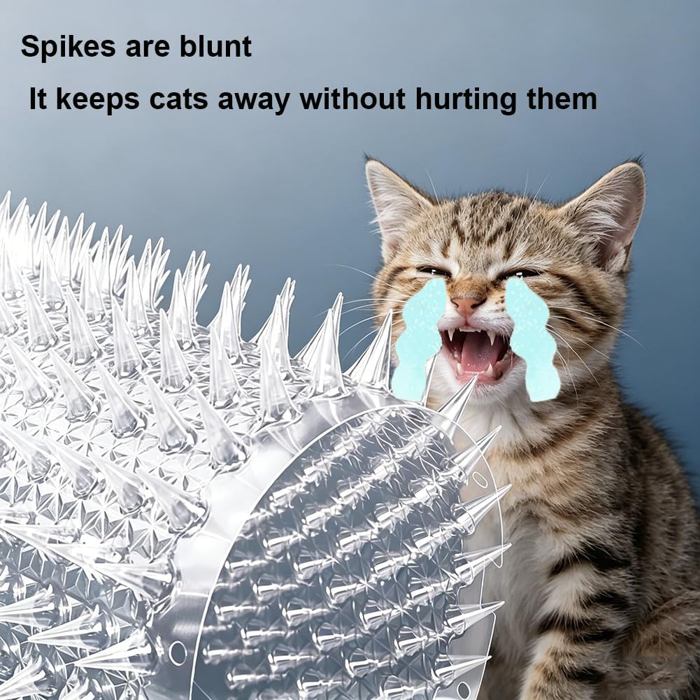 Close up of Toua pet training mat spikes