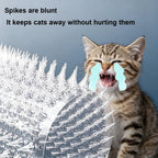 Close up of Toua pet training mat spikes