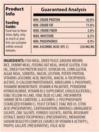 Tetra Goldfish Flakes vitamin C enriched formula details