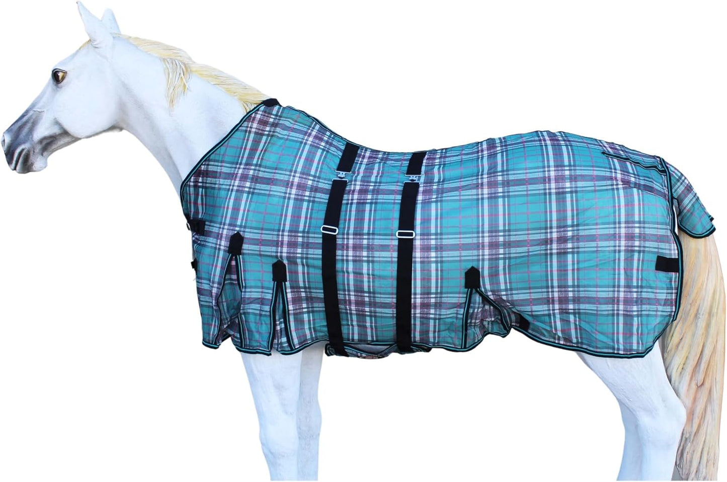 66" Horse Mesh Lightweight Breathable Summer Spring Sheet Bellyband 73437 - Image 10