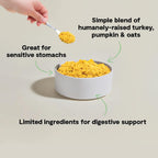 Open Farm freshly crafted dog food ingredients bowl