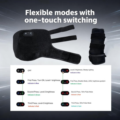 Lanoune infrared therapy boot for horse hoof inflammation relief