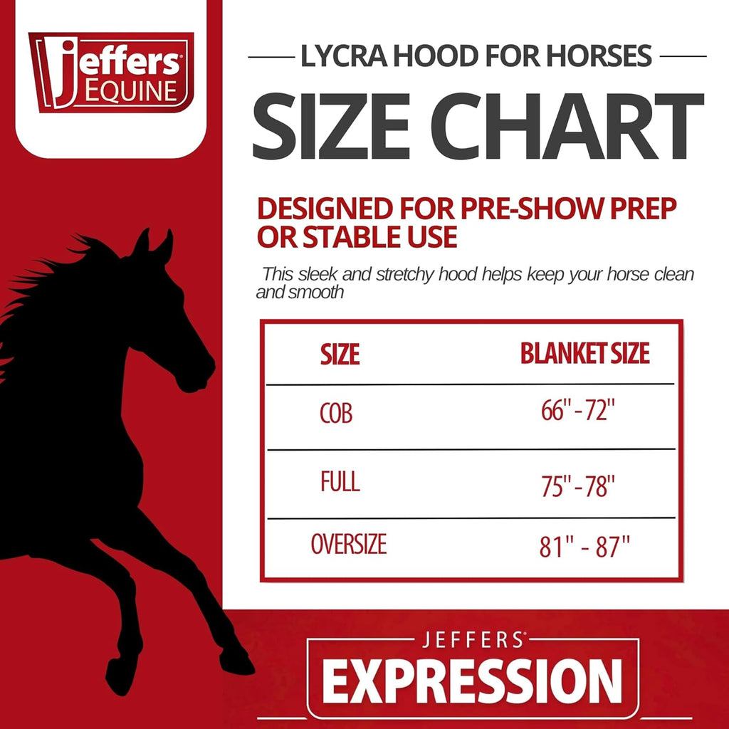 Stretchy spandex mane cover zipper detail