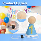 Happy birthday banner included in Supet dog party set