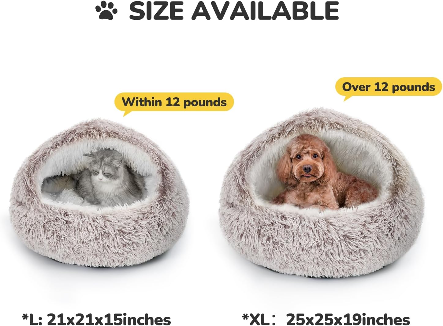 Catism hooded cat bed showing removable zipper feature