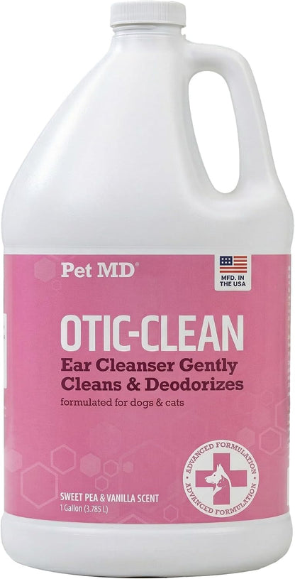 Authentic Pet MD Otic Clean 8 fluid ounce packaging