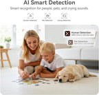 CP Plus indoor camera showing built in storage indicator