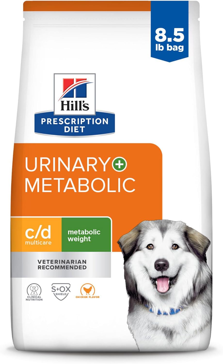 Hill's Prescription Diet c/d Multicare + Metabolic Weight Dry Dog Food, Chicken, 24.5 lb. Bag - Image 14