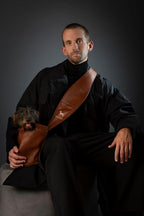 Noah and Paw dog sling carrier side view features