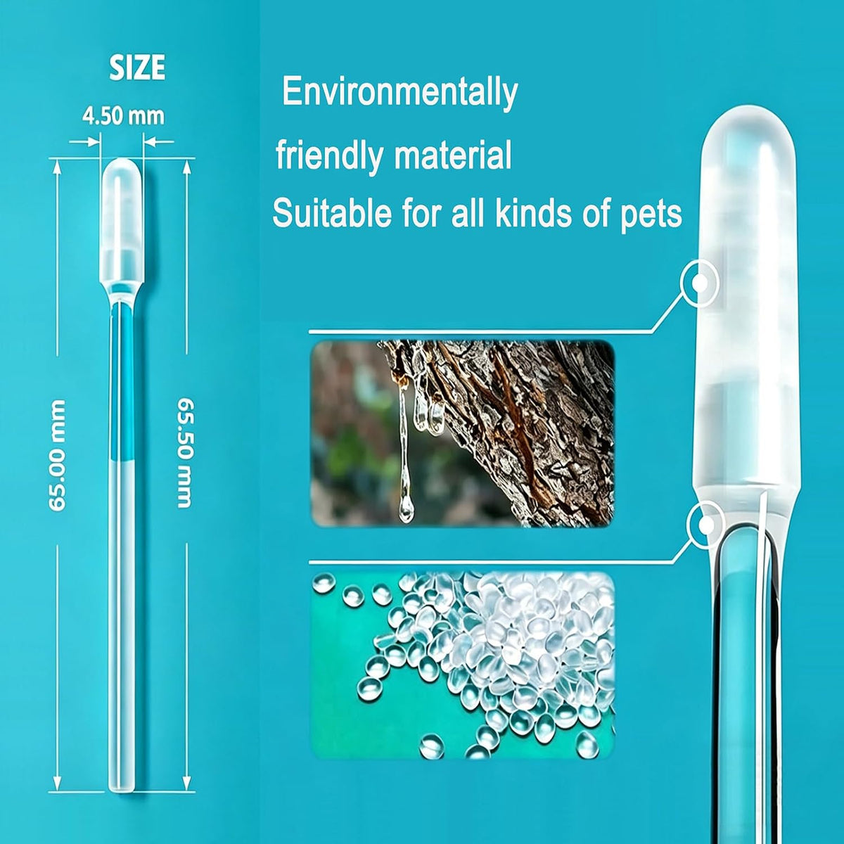 Full pack of 48 pieces pet ear cleaning tools