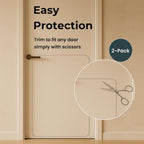 Close up of Lupvar pet scratch shield on furniture
