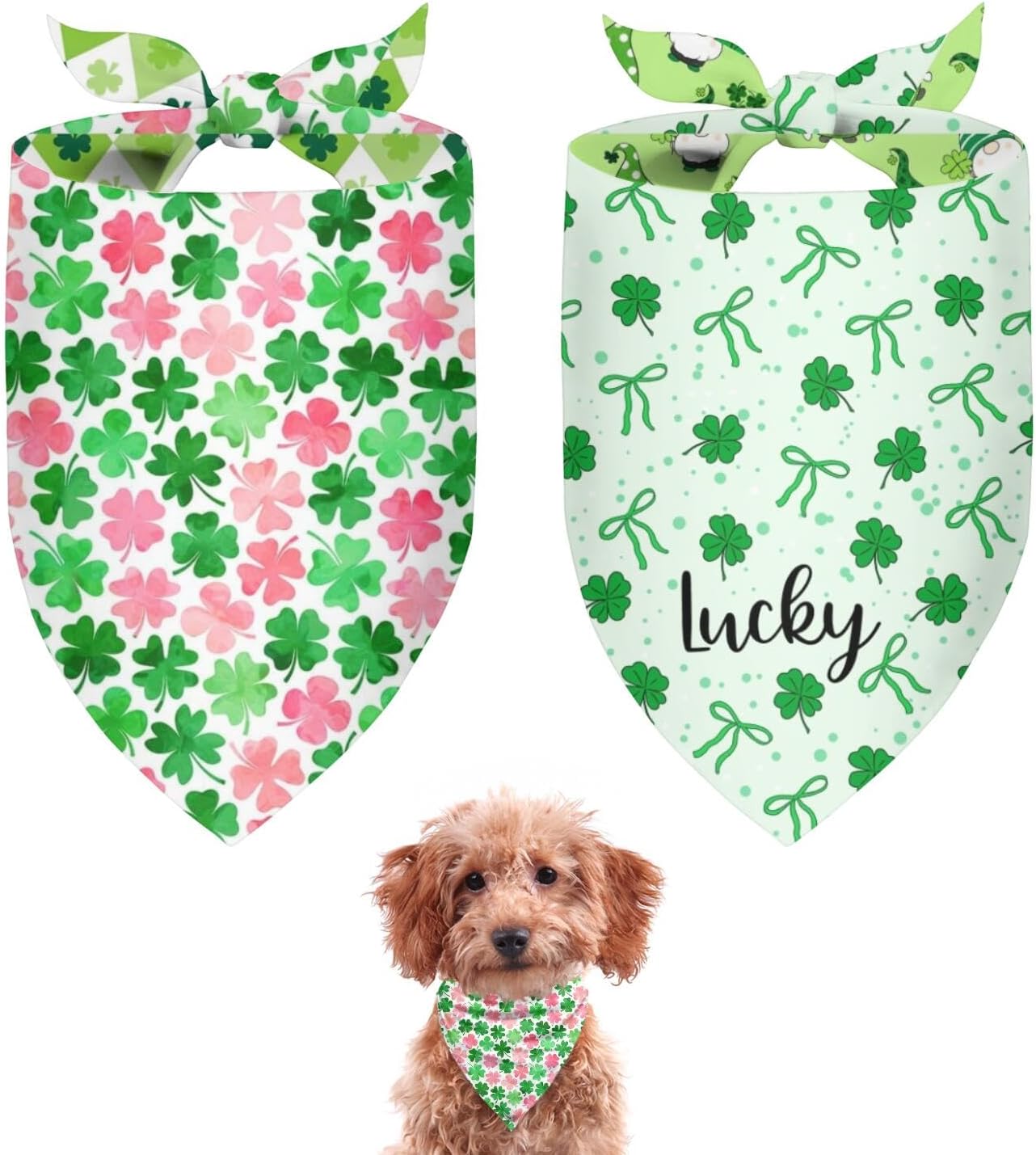 4th of July Dog Bandana Reversible 2 Pack Small, Red White and Blue Dog Paw Star Patriotic Dogs Bandanas Set Adjustable Triangle Holiday Scarves for Memorial Day Small Medium Boy Girl Dogs - Image 14