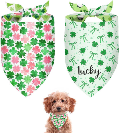 4th of July Dog Bandana Reversible 2 Pack Small, Red White and Blue Dog Paw Star Patriotic Dogs Bandanas Set Adjustable Triangle Holiday Scarves for Memorial Day Small Medium Boy Girl Dogs - Image 14