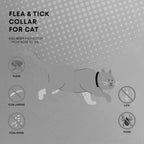 ProElobara waterproof flea collar for indoor and outdoor cats