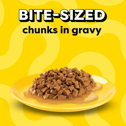 Temptations Backyard Cookout cat food bites in gravy
